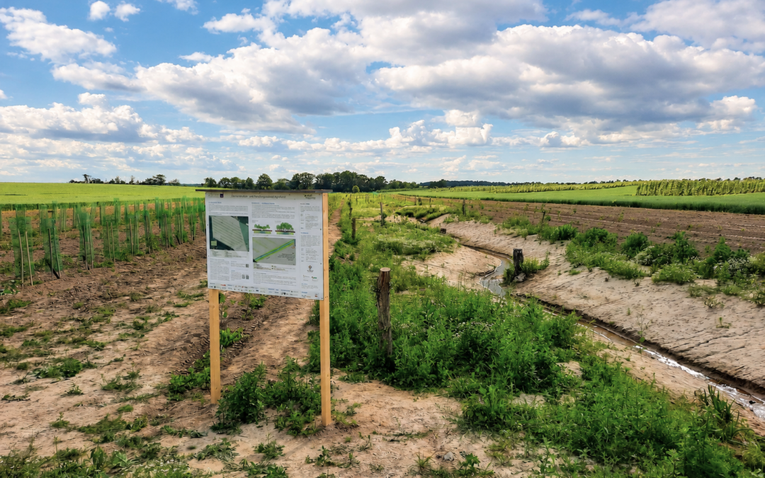Feldtag am Tauchnitzgraben – Sachsens größtes Agroforstsystem live erlebt